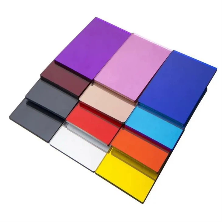 Feuille de miroir acrylique